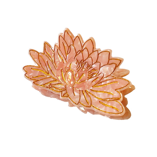 Chrysanthemum Hair Claw* accessories White view 2