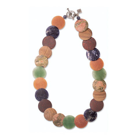 Zen Garden Stone Necklace*