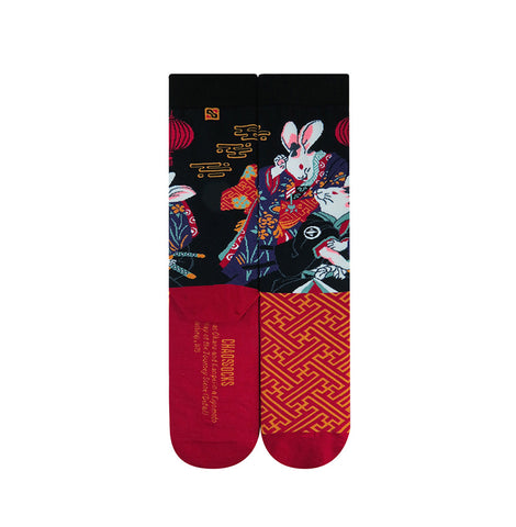 Kimono Rabbit Socks