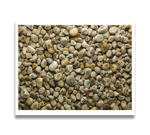 Print Heart Mountain Sutra Stones (8x10)