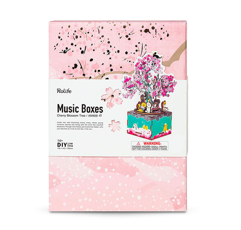 Cherry Blossom DIY Music Box