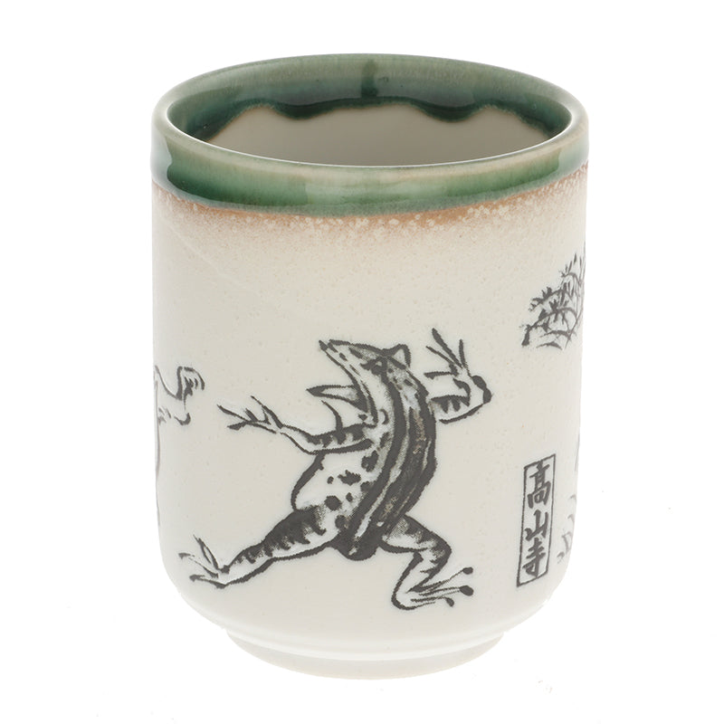 Frolicking Frog and Rabbit Tea Cup