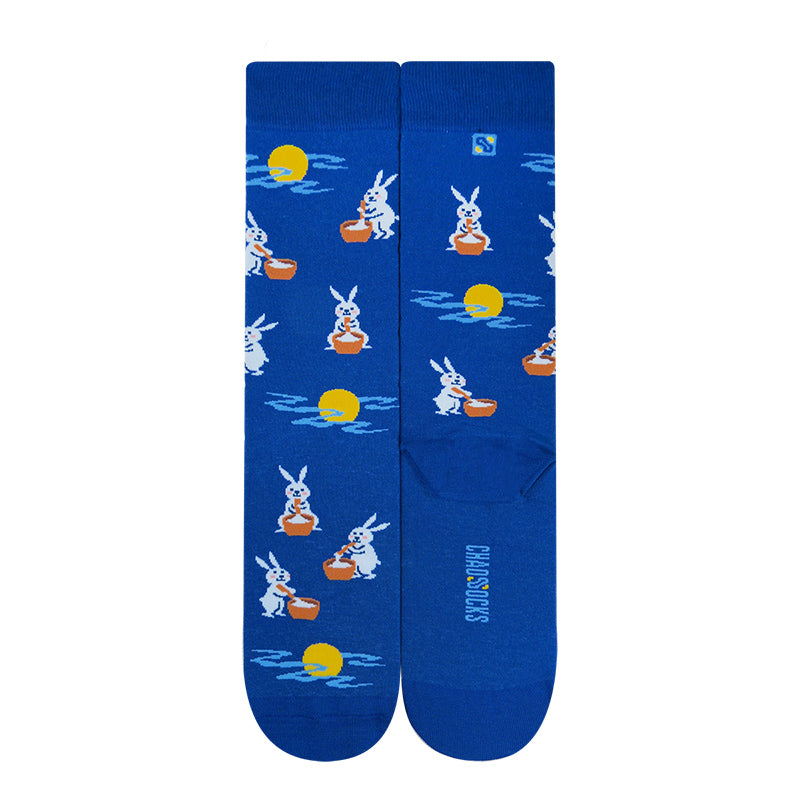 Mochi Rabbit Socks-Medium