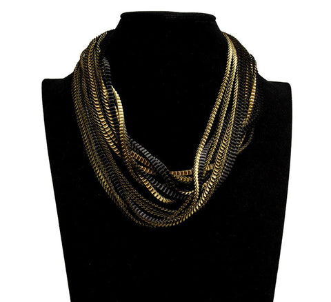 Origami Pleat Necklace