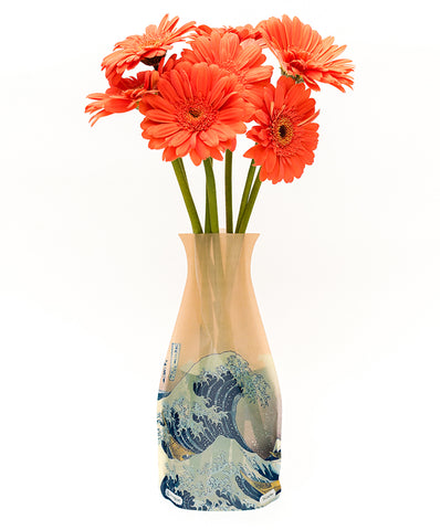 Great Wave Expandable Vase