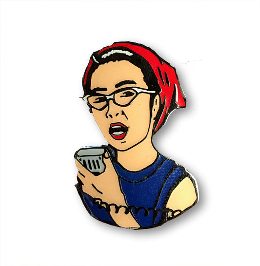 Yuri Kochiyama Enameled Pin