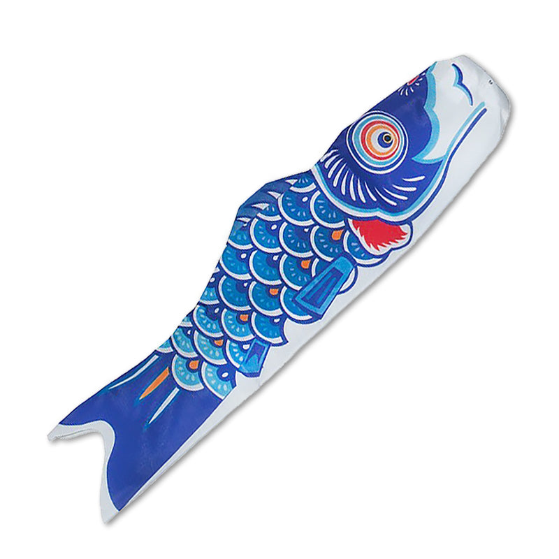 36" Poly Koinobori (Carp Kite) blue