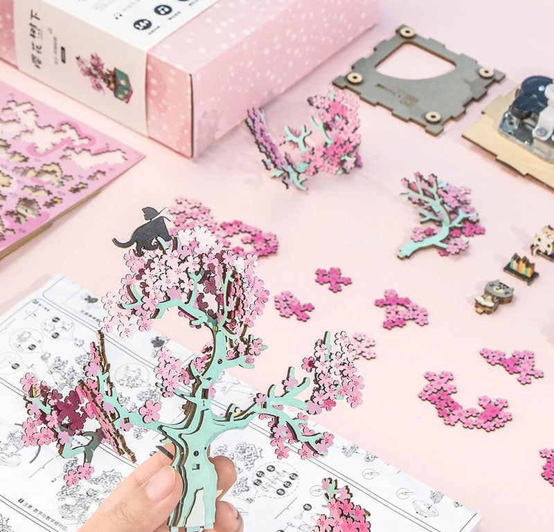 Cherry Blossom DIY Music Box