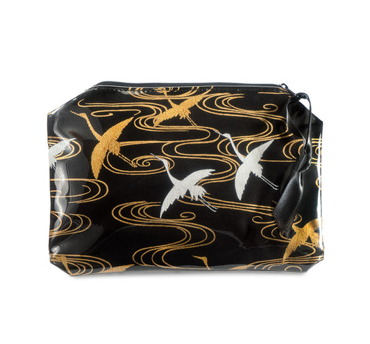 Cranes in Flight Cosmetic Bag