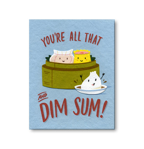 All That And Dim Sum Notecard