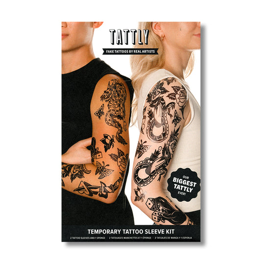 Dragon Sleeve Temporary Tattoo*