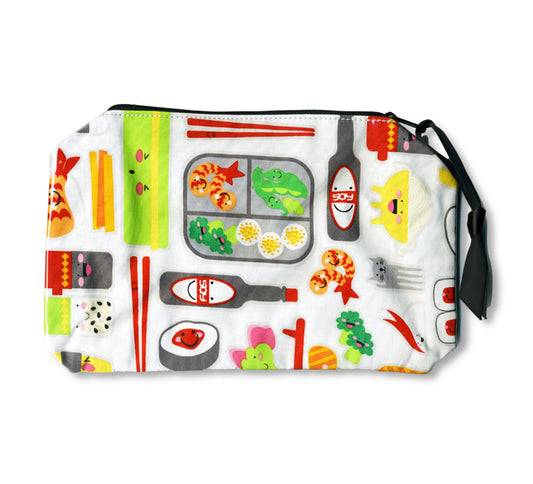 Yancha Shiawase Sushi Cosmetic Bag